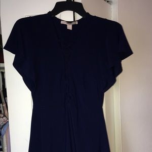 Navy blue dress